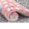 Cozy Flannel Pet Sleeping Mat for Dogs and Cats