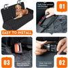 Premium Waterproof Dog Car Seat Cover with Safety Strap