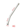Manual Bird Feeding Syringe with Stainless Steel Elbow Tube