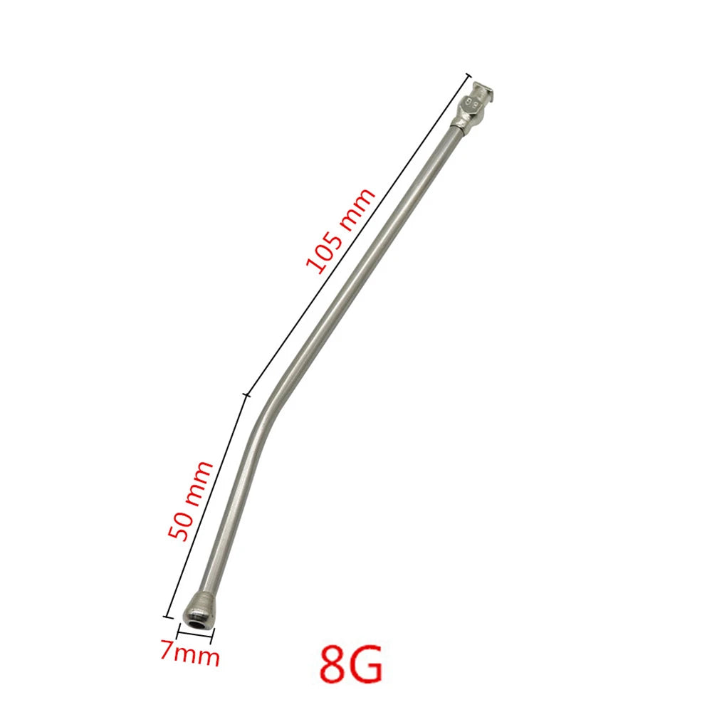 Manual Bird Feeding Syringe with Stainless Steel Elbow Tube