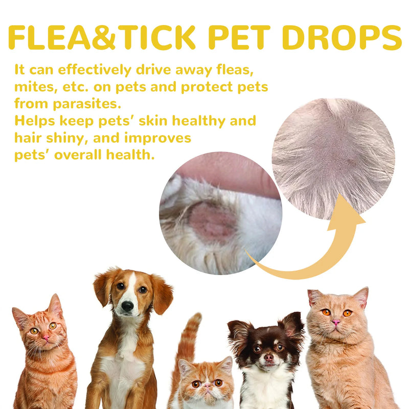 Gotas Preventivas contra Pulgas y Garrapatas para Gatos