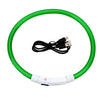 Rechargeable LED Dog Collar with USB Charging
