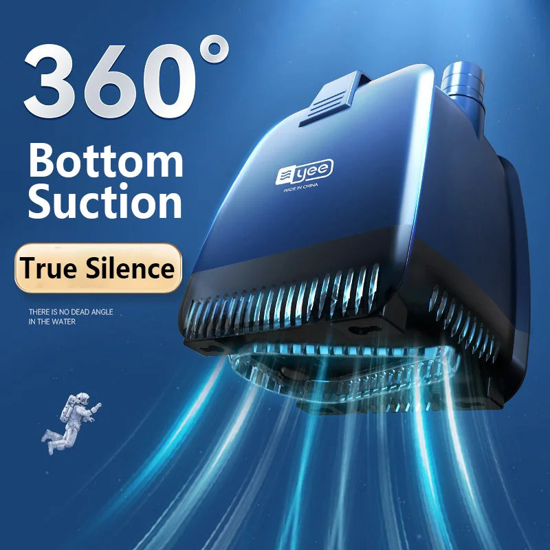 Filtre Submersible 5-en-1 pour Aquarium avec Stérilisateur UV