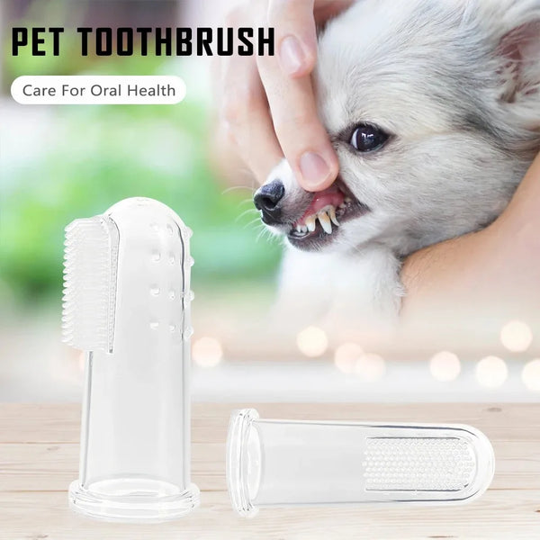 Silicone Fingertip Toothbrushes for Pets