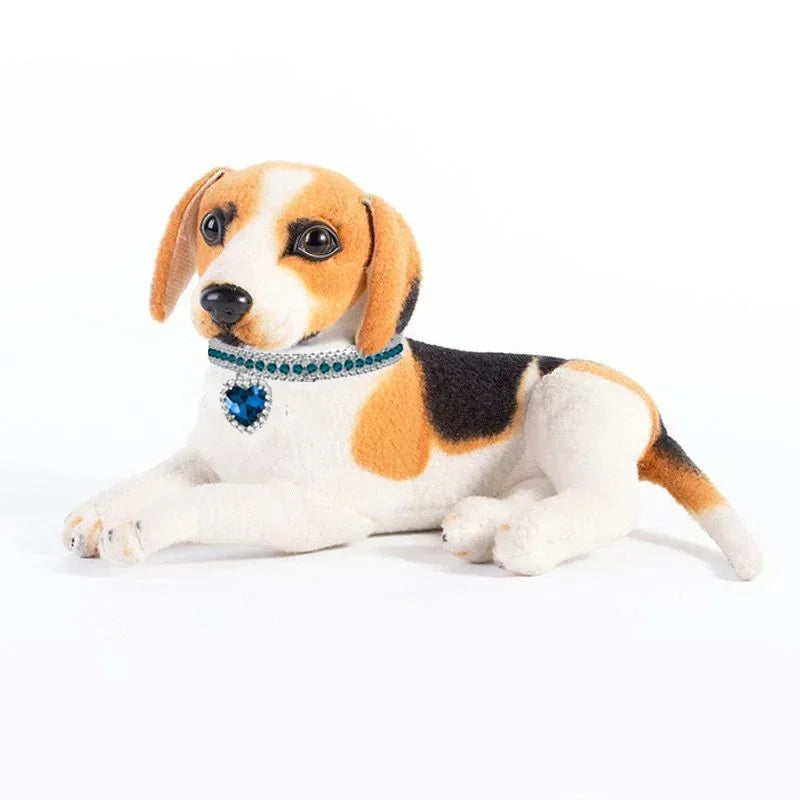Love Water Drop Diamond Pet Necklace for Cats and Dogs