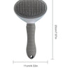 Self-Cleaning Pet Grooming Brush