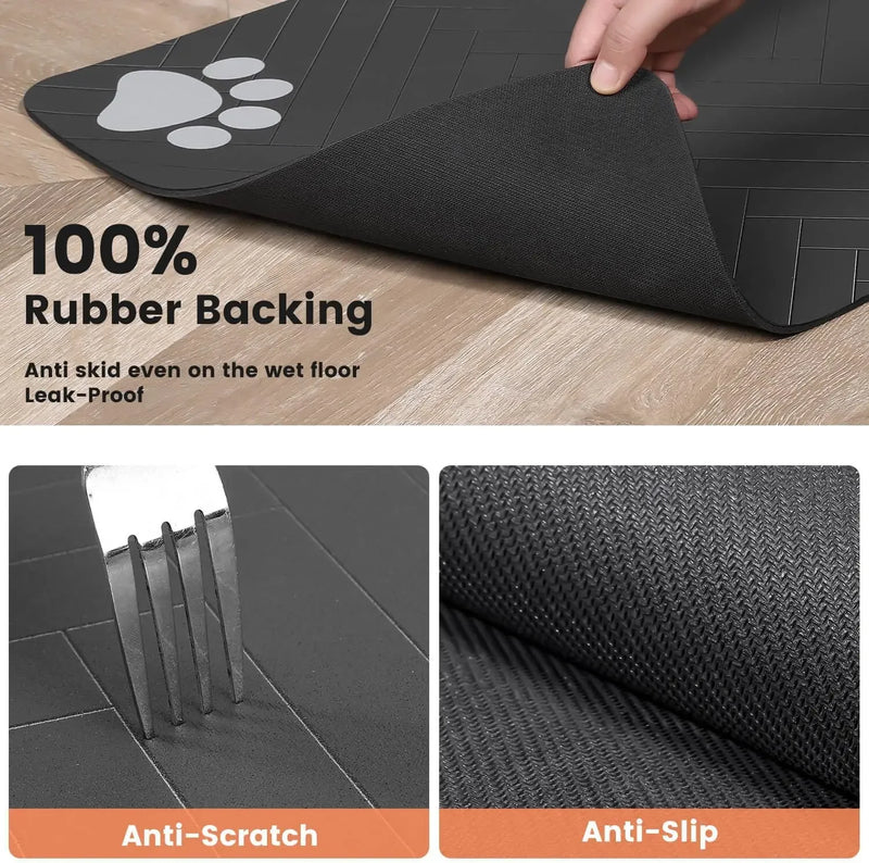 Tapis de Nourrissage Absorbant pour Animaux