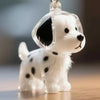 Transparent Pet Hair Keepsake Charm for Keys