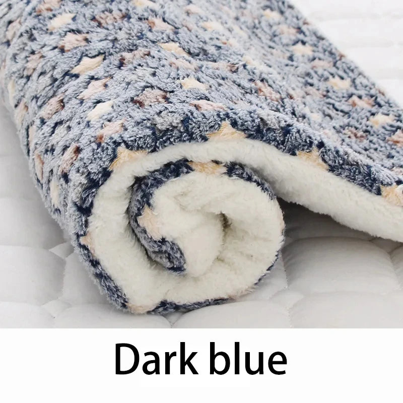 Tapis de Sommeil pour Animaux en Flanelle