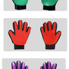 Gants de toilettage en silicone pour animaux