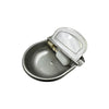 وعاء شرب عائم من الفولاذ المقاوم للصدأ للماشية بغطاء مفصلي مفتوح