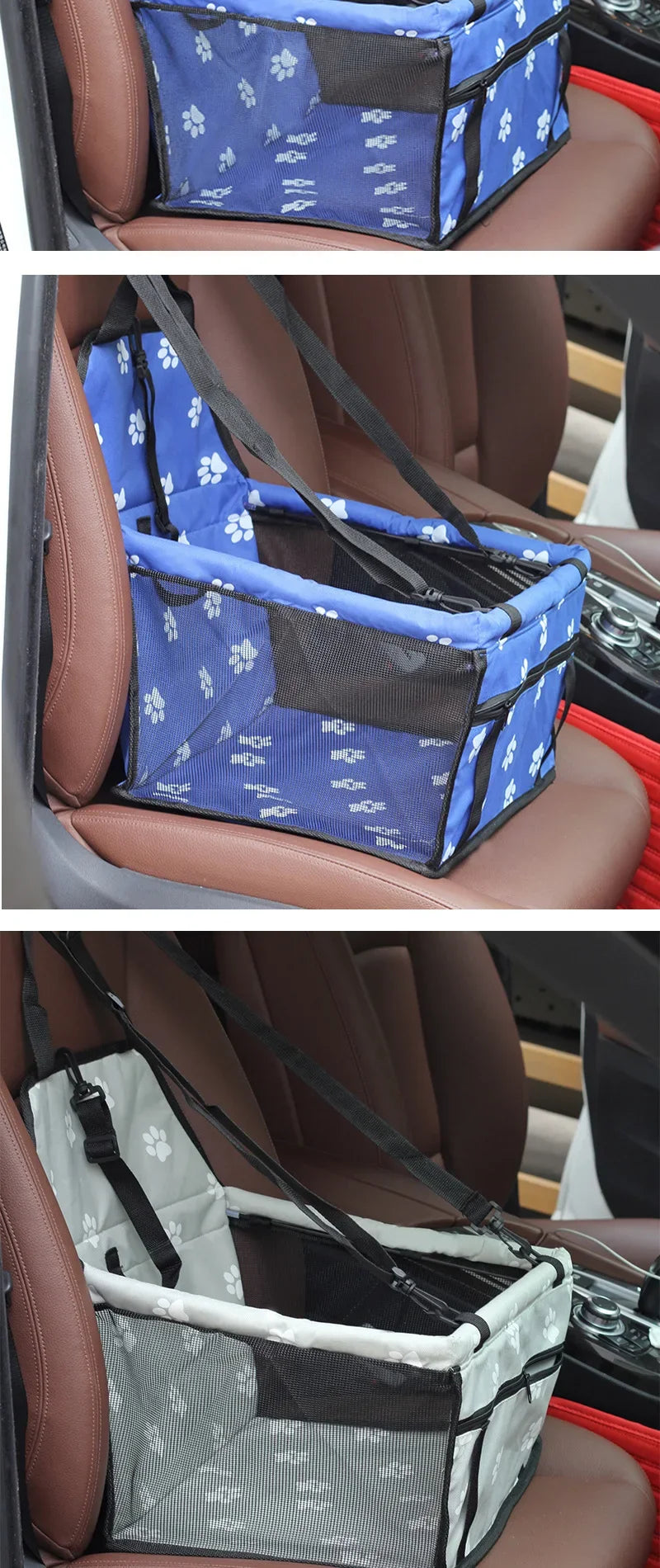 Hamac de voiture pour animaux de compagnie, étanche et transportable