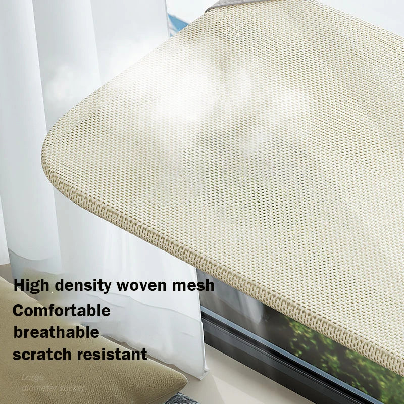 Suction Cup Cat Hammock with Removable Washable Cushion