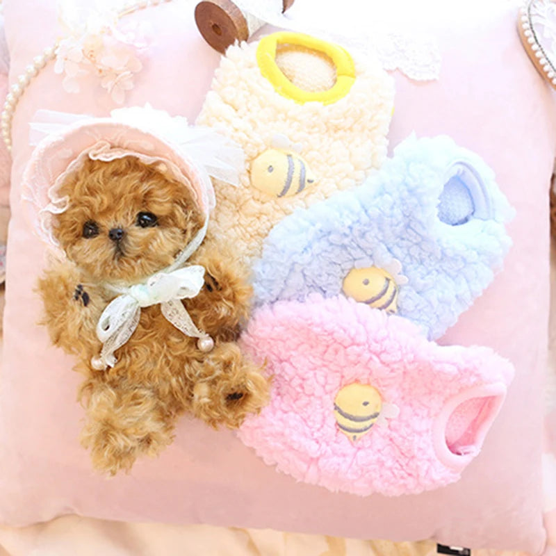 Cozy Corduroy Pullover Sweater for Small Pets