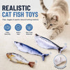 Interactive Cat Toy Fish with Wagging Tail – USB Rechargeable