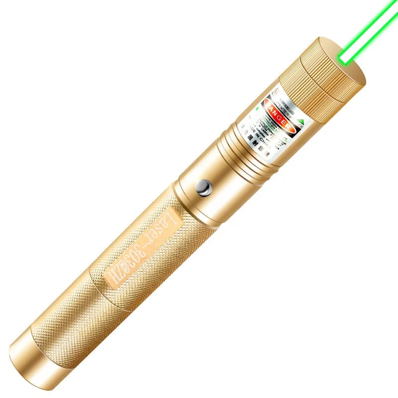 High-Power Green Laser Pointer for Presentations & Pet Play