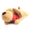 Comforting Plush Dog Toy with Simulated Heartbeat