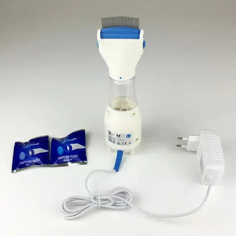 Electric Flea Comb for Dogs and Cats – Chemical-Free Lice & Pest Removal Brush