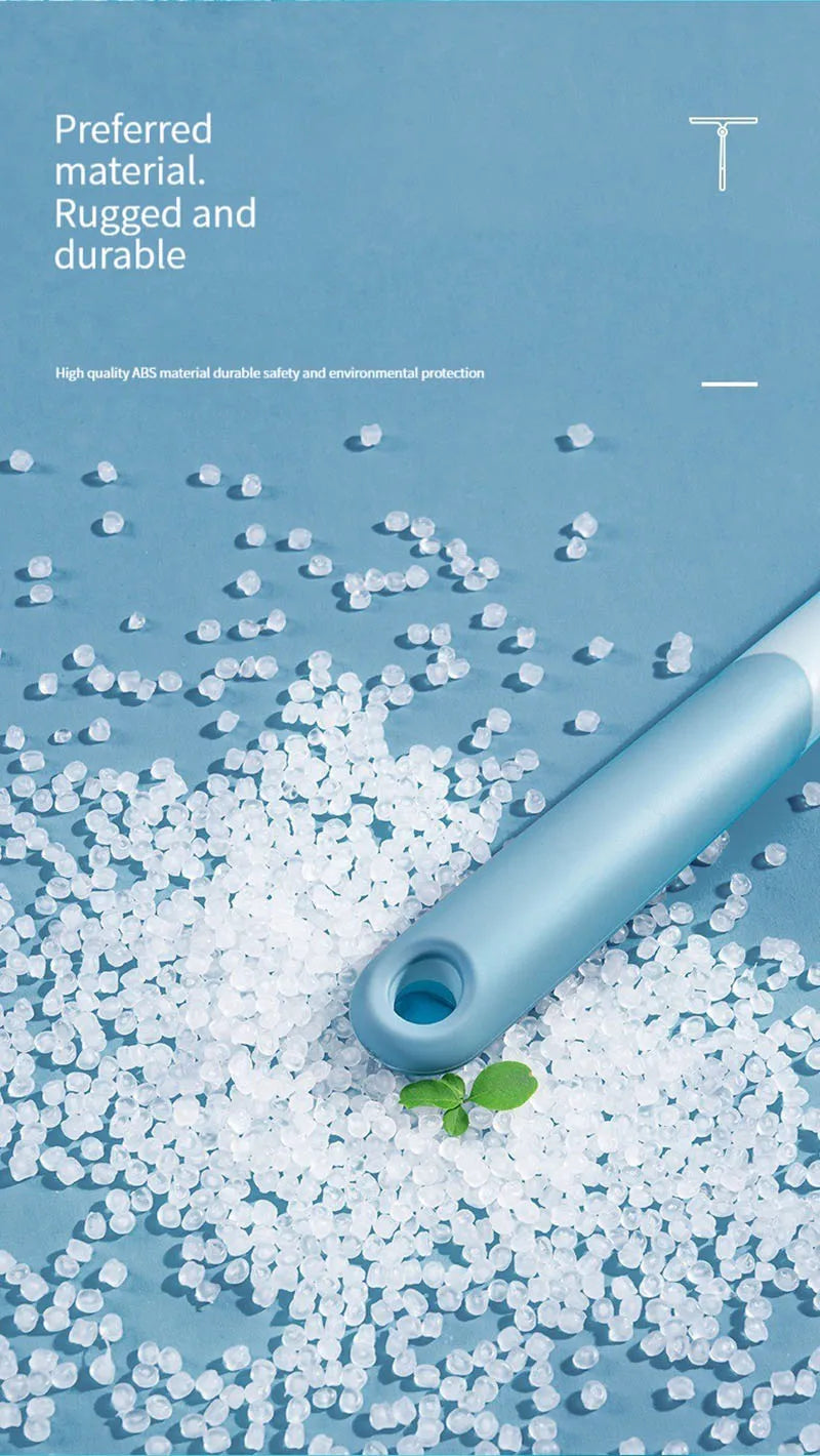 360° Rotating Shower Squeegee with Silicone Holder
