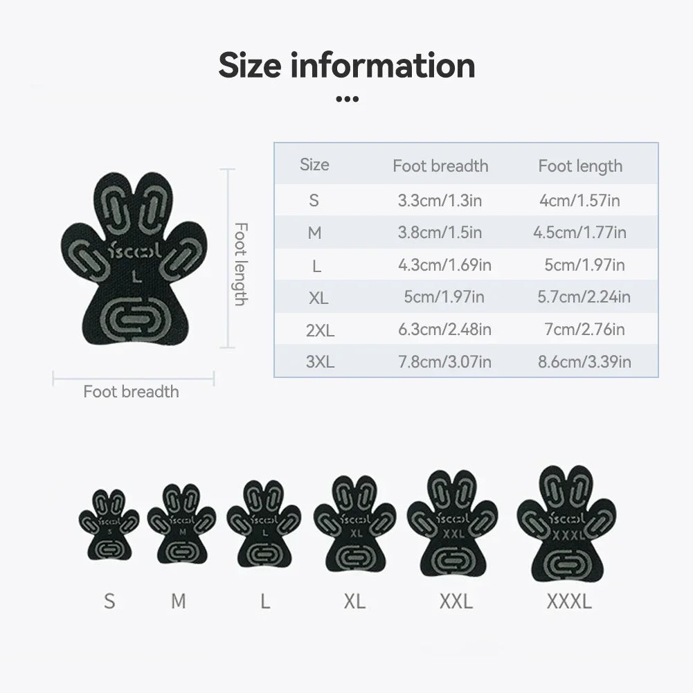 Dog Paw Grips with Traction Pads for Senior Dogs on Slippery Floors