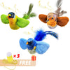 Automatic Interactive Rolling Cat Toy with Bird Sounds