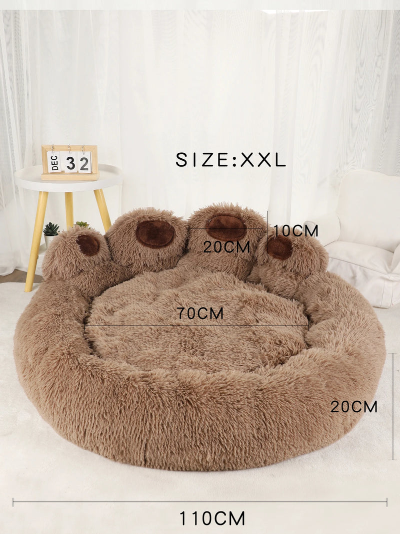 Lit pour chien moelleux et duveteux
