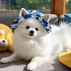 Adjustable Pet Bucket Hat with Ear Openings for Sun Protection