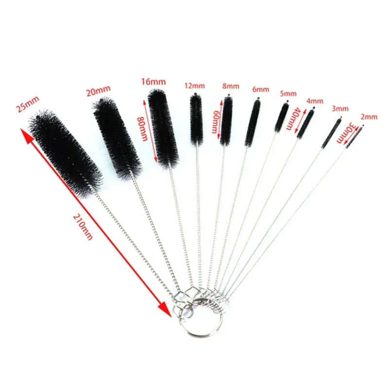 Brosse de nettoyage extensible pour tuyaux d'aquarium