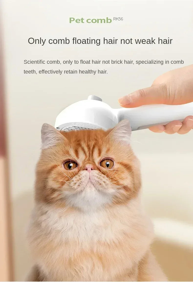 Dampfbürste für Katzen & Hunde