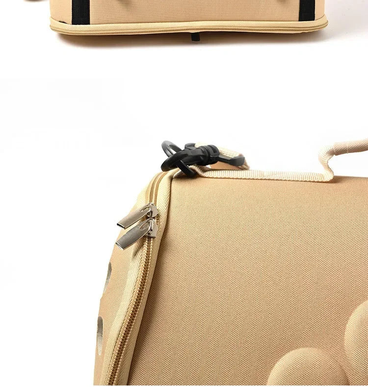 Breathable Pet Carrier Bag for Cats and Small Dogs