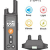 Waterproof Rechargeable Dog Training Collar with Remote Control