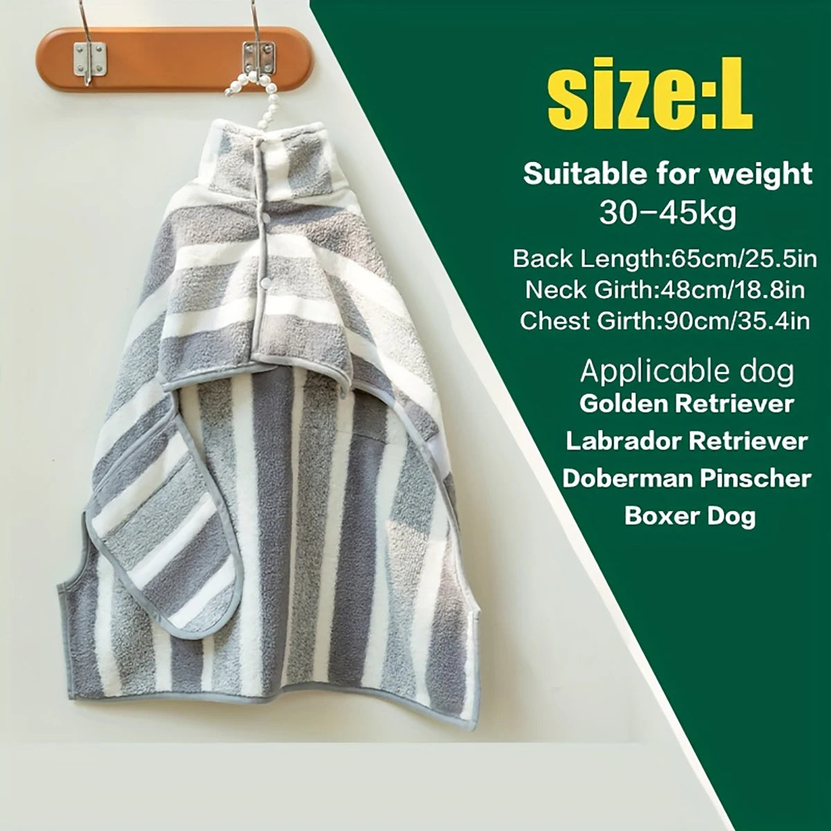 Extra Large Quick-Dry Microfiber Pet Bath Towel