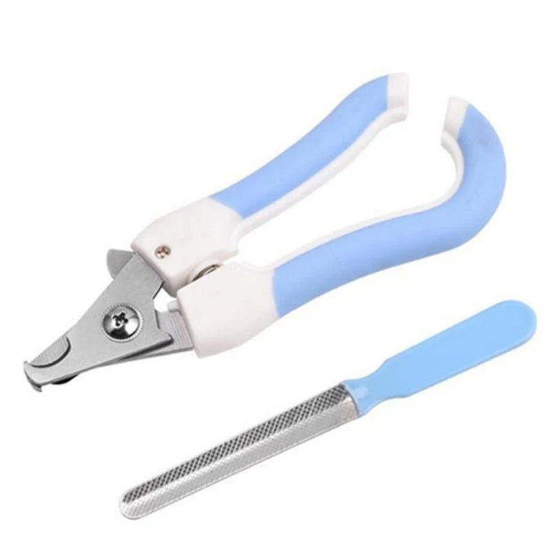 Surgical-Grade Stainless Steel Pet Nail Clippers for Dogs & Cats