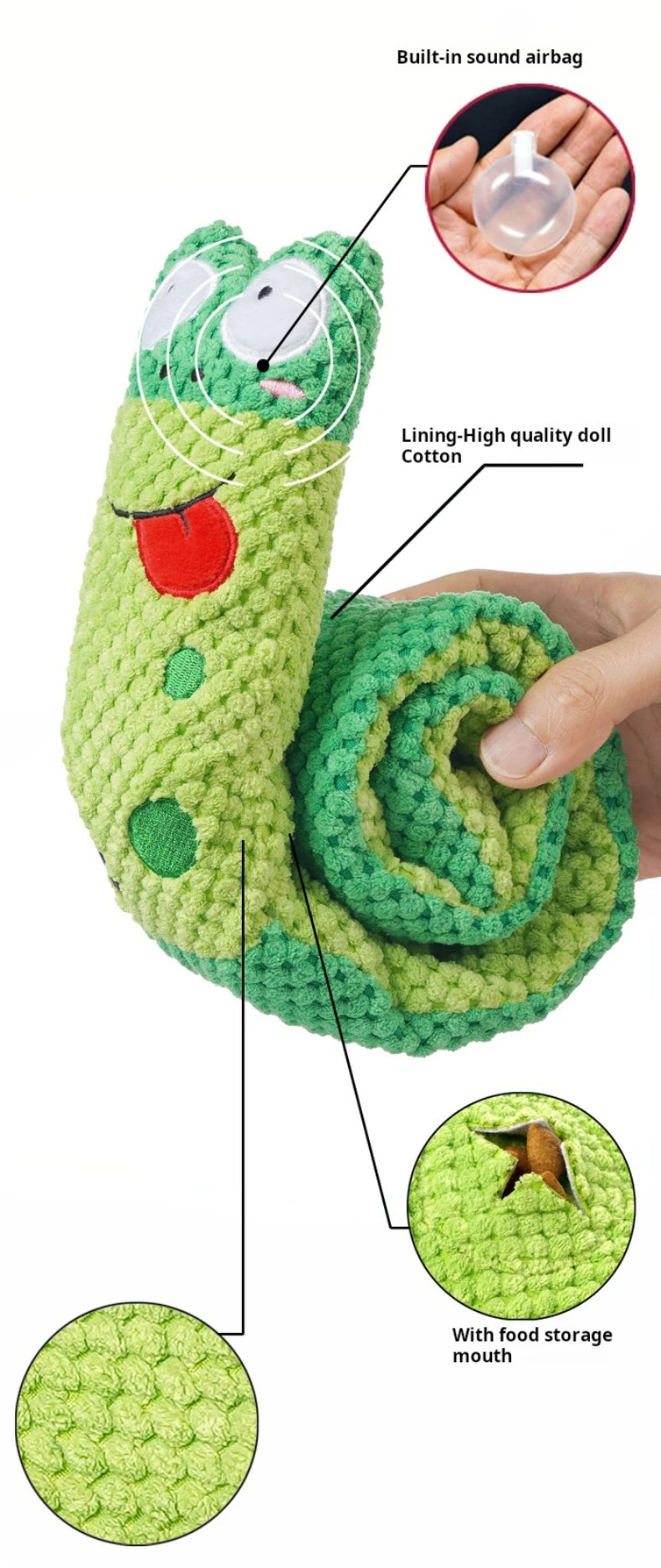Jouet Distributeur de Friandises Puzzle Interactif pour Chiens
