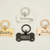 Personalized Stainless Steel Bone-Shaped Dog ID Tag