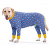 Soft Cotton Dog Pajamas Jumpsuit for Medium & Large Dogs