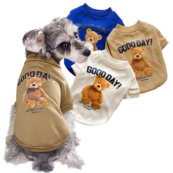 Chaqueta de Oso de Dibujos Animados para Mascotas