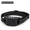 Black and white automatic anti-bark training device wristband with sound detection features