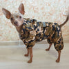 Adjustable Waterproof Dog Raincoat with Reflective Strap