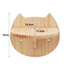 Wall-Mounted Cat Furniture Set with Hammock, Steps, and Moon Bed