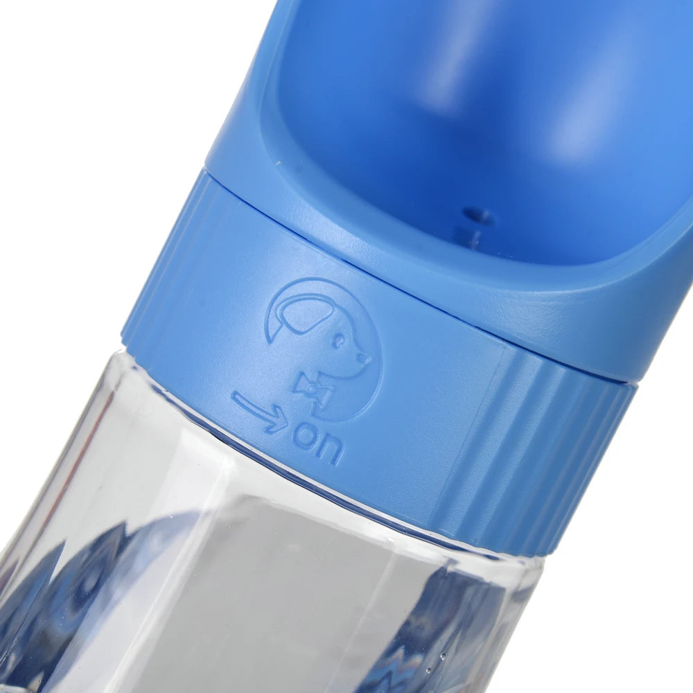 2-in-1 Portable Dog Water Bottle with Food Container