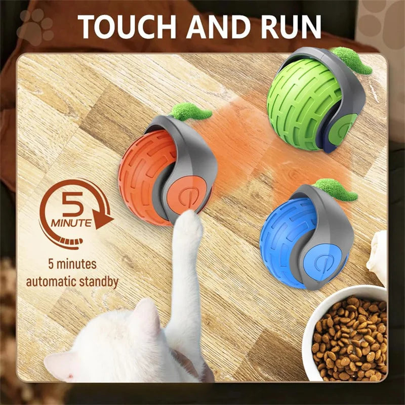 Smart Motion-Activated Cat Toy Ball
