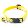 Reflective Star and Moon Cat Collar with Bell