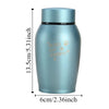 Pet Memorial Ashes Storage Box with Paw Print Lid