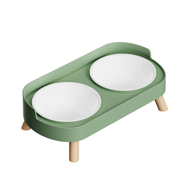 Doppel-Futternapf-Set für Haustiere