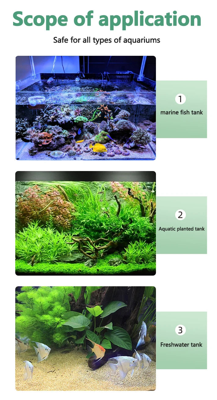 Aquarium-Thermometer mit 3D-LED-Display