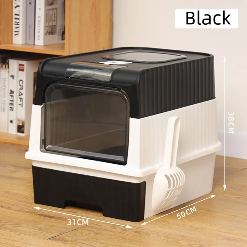 Foldable Enclosed Cat Litter Box