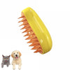 Brosse de toilettage à vapeur pour chats et chiens