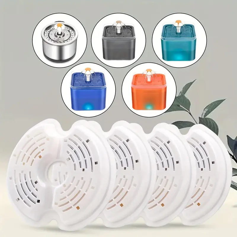 Replacement Carbon Filters for Cat Water Dispensers (8-Pack)