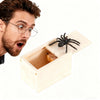 Wooden Spider Surprise Prank Box Set